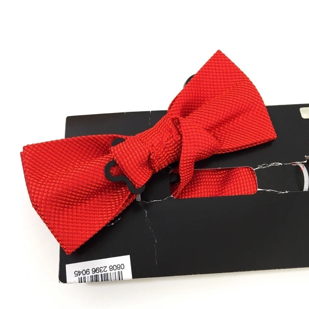 Nordstrom Kids Bright Red Adjustable Bow Tie